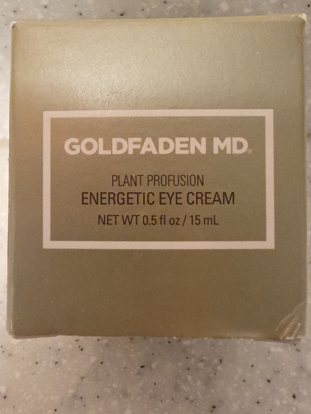 GOLDFADEN MD Plant Profusion Energetic Eye Cream - Olive Green
